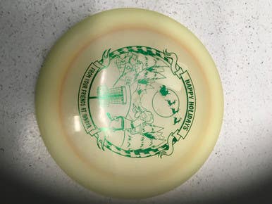 Used Innova Happy Holiday Disc Golf Driver White 11443-s000192282