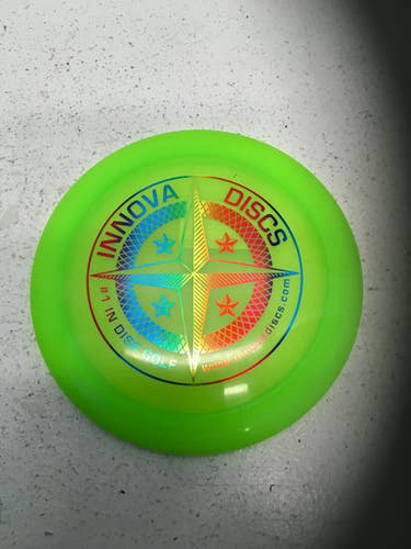 Used Innova Firestorm Disc Golf Driver Green 11443-s000192270