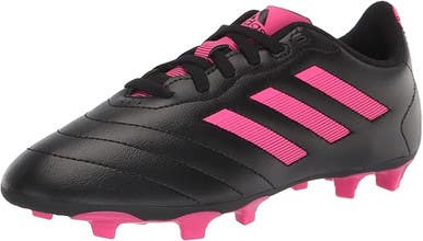 New Adidas Goletto Vii Blk Pnk Sz 3 11860-adifv28953