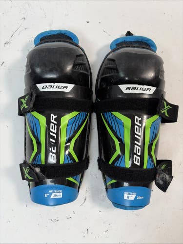 Bauer X Hockey Shin Guards, 8"