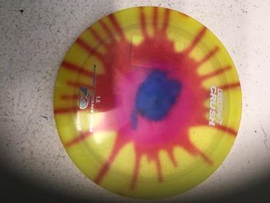 Used Discraft Crush Disc Golf Driver Yellow 174g 11443-s000192406