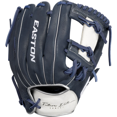 New Right Hand Throw Easton Future Elite Baseball Glove 11" Navy White 11730-ease00683085