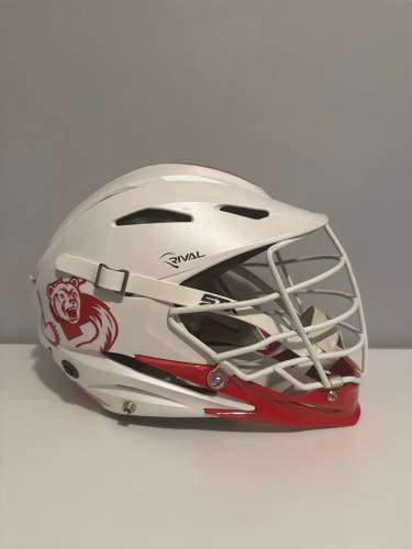 Cornell Lacrosse Rival Helmet (Player Used)