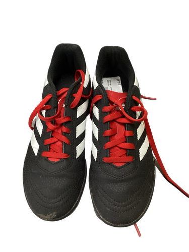 Used Adidas Soccer Indoor Shoes Red Junior 03 11613-s000150783