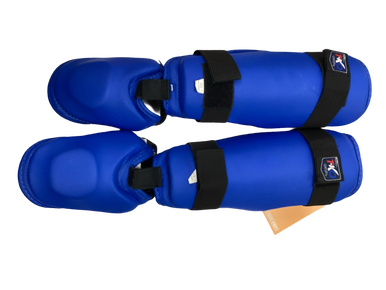 Used Century Martial Arts Shin Pads Royal Blue Xs 11613-s000150613