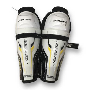 Used Bauer Supreme Junior Shin Guards None 10" 11375-s000354614