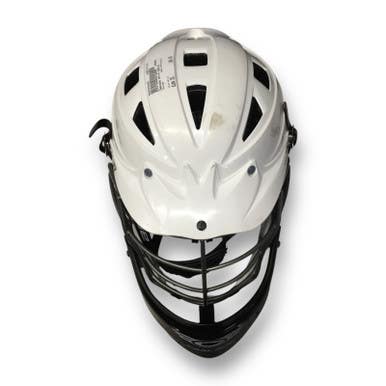 Used Cascade Cpv-r Goalie Lacrosse Helmet White One Size 11375-s000356666