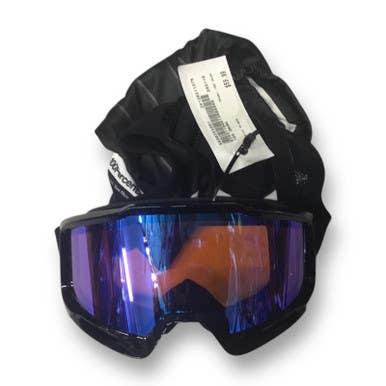Used 100 Okan Snow Goggles Adult Black 11375-s000353681