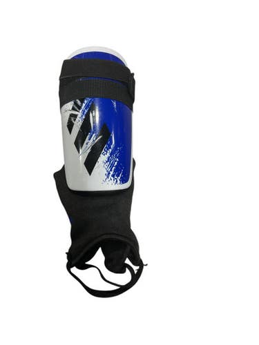 Used Adidas Soccer Shin Guards Junior Royal Blue Lg 11834-s000033515
