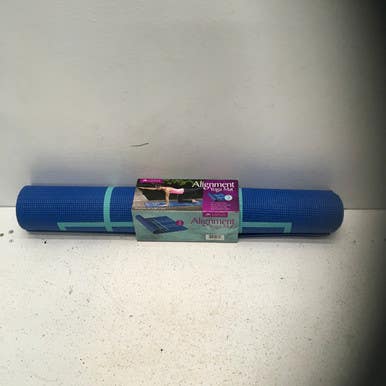 Alignment Yoga Mat Navy Blue 11443-s000192869
