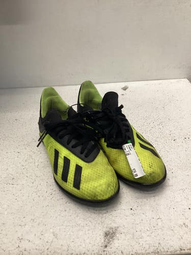 Used Adidas Soccer Indoor Shoes Yellow Junior 03 11443-s000192915