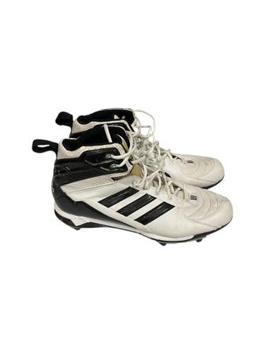 Used Adidas Adult Fb Cleats Black Senior 14 11847-s000025236
