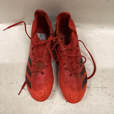 Used Adidas Soccer Turf Shoes Red Senior 5 11725-s000480120