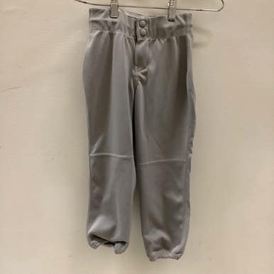 Used Champro Baseball Pants Sz M Bb Sb Pant Boys Grey Md 11725-s000478789