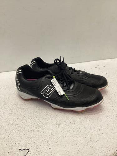 Used Womens Golf Shoes Black Senior 9.5 11443-s000192975