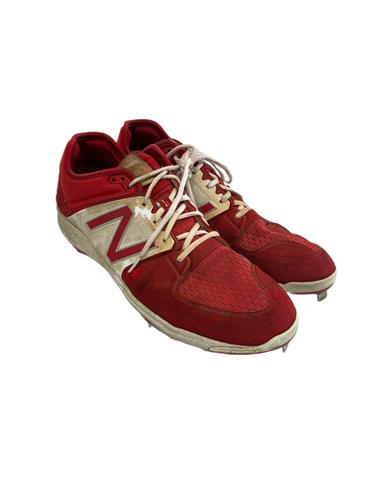 Used New Balance 3000 Mens 14 Red Baseball Cleats 11692-s000133707