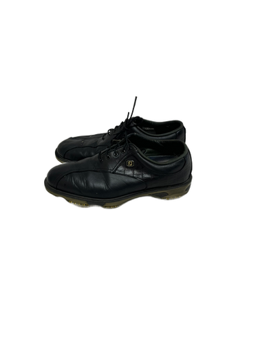 Used Foot Joy Dryjoy Tour Mens 8 Black Golf Shoes 11692-s000134026