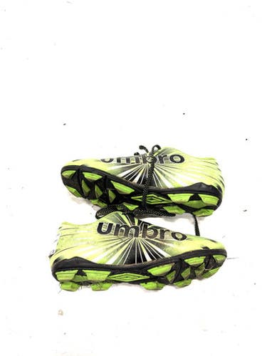 Used Umbro Soccer Cleats Green Junior 04 11860-s000288942