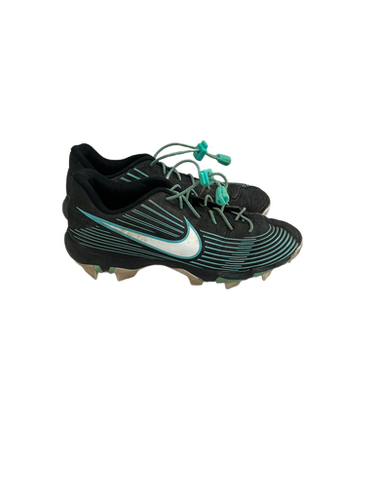Used Nike Hyperdiamond Jr 6 Black Softball Cleats 11692-s000134571