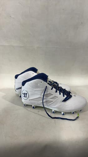 Used Warrior Adult Fb Cleats Black Senior 9.5 11615-s000265389