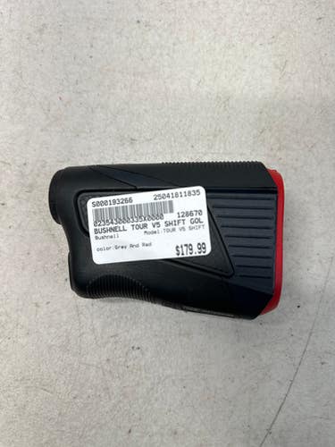 Used Bushnell Tour V5 Shift Field Equipment Grey And Red 11835-s000193266