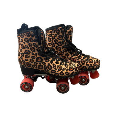 Used Impala Leopard Skates Senior Roller Quad Skates None Senior 10 10299-s000294300