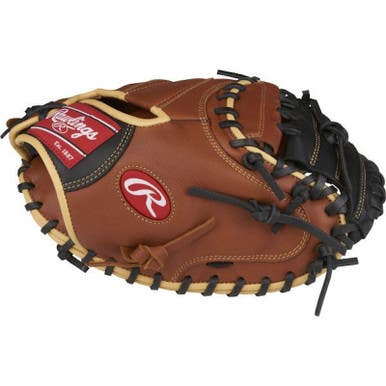 New Rawlings Sandlot Catcher's Mitt 33" Scm33s 10299-rawscm33sr