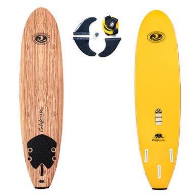 New Cbc 7'0" Cal Bear Soft Surf Board 10299-cbc065