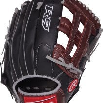 New Rawlings R9 Pro H Bb Sb First Base Lh Throw 11614-r9-pro-h
