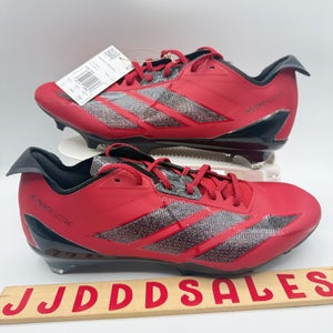 Adidas Adizero Electric II Football Cleats Power Red Black JH8744 Men's Sz 11
New Without Box