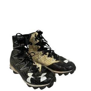 Used Under Armour Adult Fb Cleats Black Senior 10 11847-s000025741