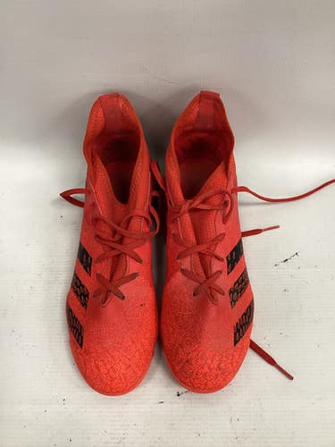 Used Adidas Soccer Indoor Shoes Red Junior 05.5 11851-s000030710