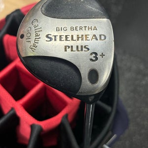Used Callaway Big Bertha Steelhead Plus Mens Fairway Wood Rh 3 Wood 11849-s000027067