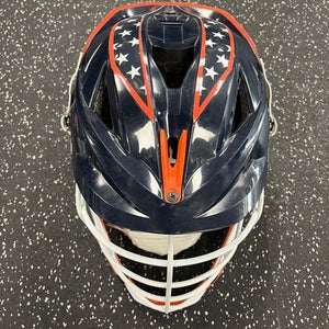 Used Cascade Xrs Lacrosse Helmet Navy Blue One Size 11849-s000026995