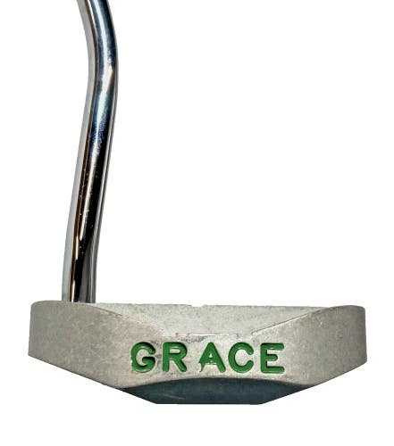 Bobby Grace AN27 HSM Insert Mallet Putter Demo RH Steel 34" Label Stock Grip HC
