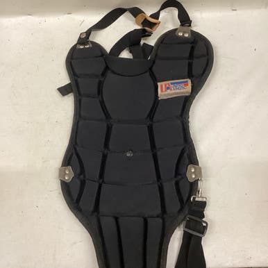 Used United Athletic Chest Protector Catchers Chest Protector Black Youth 11725-s000484803