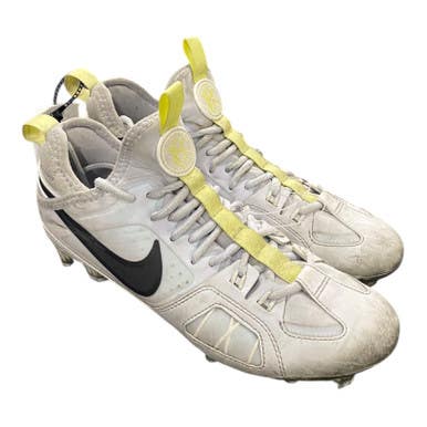 Used Nike Lax Cleats Mens White Senior 7 11375-s000360149