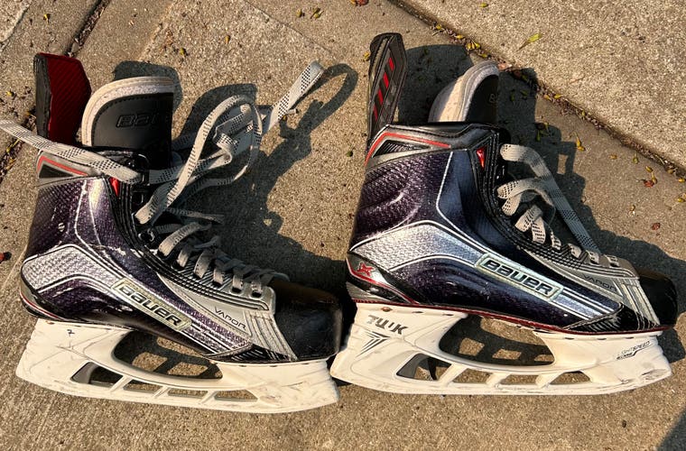 2015 Bauer Vapor 1X Hockey Skates Extra Wide Width 7 (Used)