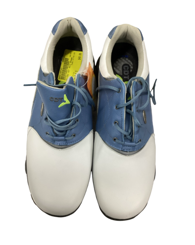 Used Hi-tec Cdt Mens Golf Shoes White Senior 9.5 11613-s000158747