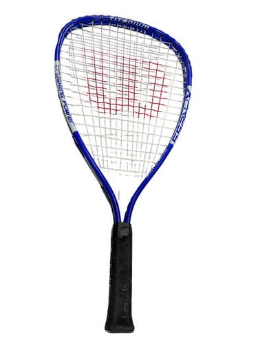 Used Wilson Crushing Power Adult Racquetball Racquet Royal Blue Junior 11859-s000021812