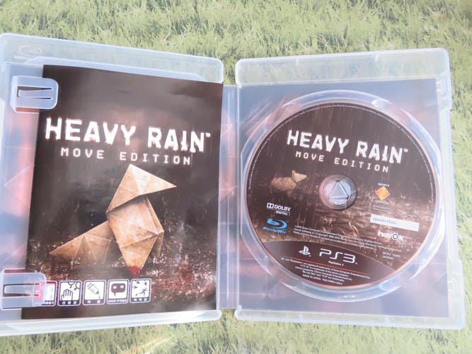 PS3 Play Station 3 HEAVY RAIN MOVE EDITION - KOREA Edition