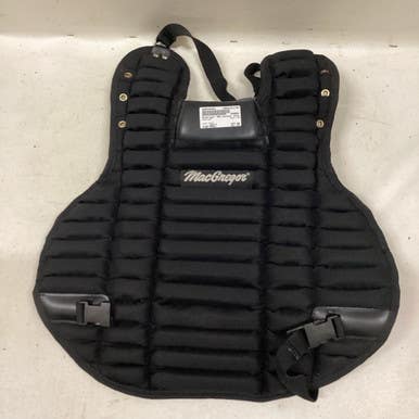 Used Macgregor 79b Catchers Chest Protector Black Adult 11725-s000485061