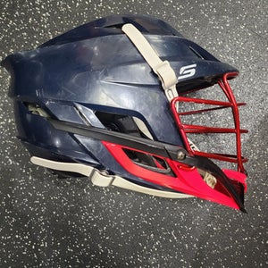 Used Cascade S Lacrosse Helmet Navy Blue One Size 11849-s000027453