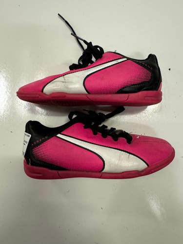 Used Puma Soccer Indoor Shoes Pink Junior 03 11860-s000290757