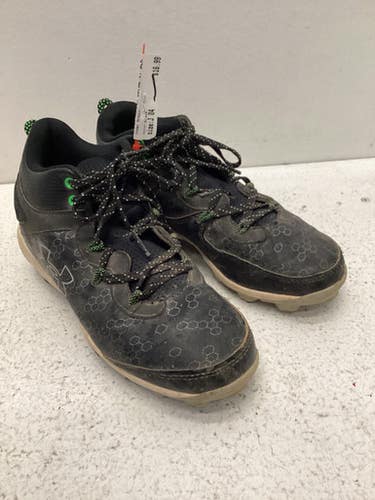 Used Under Armour Bb Sb Cleats Black Junior 04 11443-s000194185