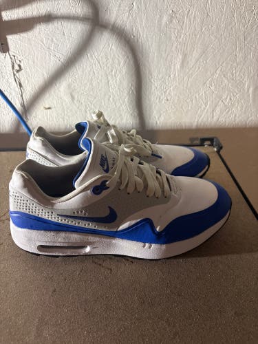 Men's Size M 8.5 (W 9.5) Nike Air Max 1 Golf Shoes (Used)