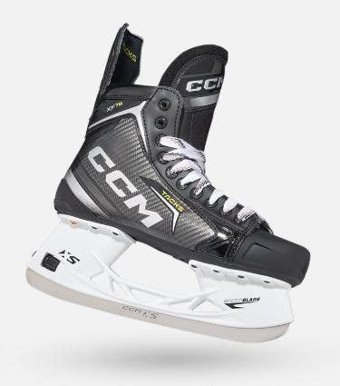 New Ccm Tacks Xf 70 Skate Junior Hockey Skate Junior 01 11339-ccmskxf70jr1r