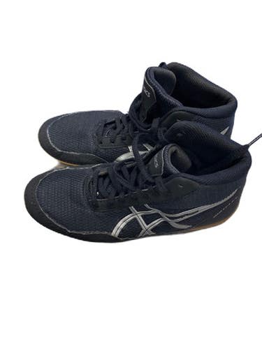 Used Asics C545n Wrestling Shoes Black Junior 05.5 11730-s000064668