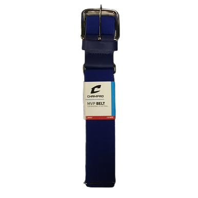 New Champro Mvp Adult Baseball Belt Blue 11730-chpa062ry