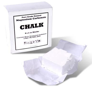 New Cap Gym Chalk Box, 1lb - 8pk - 2oz Blocks 11490-capma-106